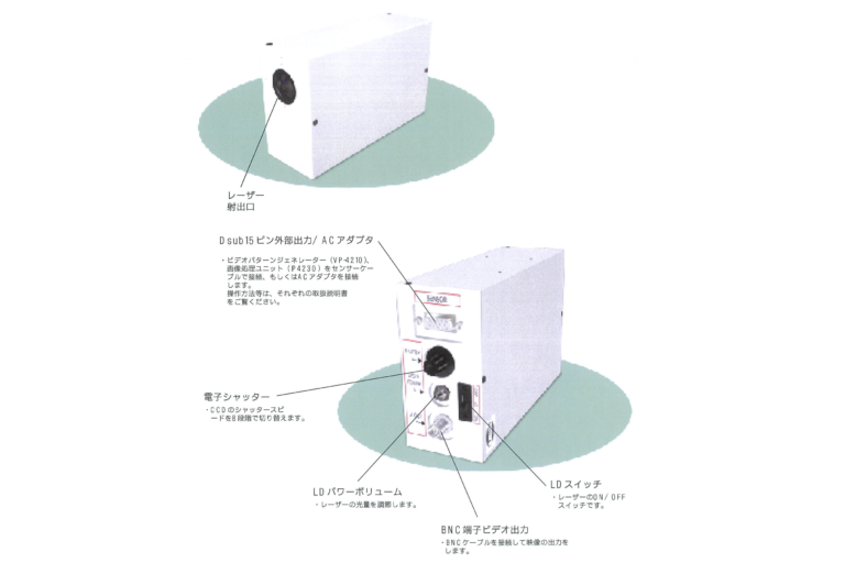 チルトセンサ（レーザオートコリメータ）の原理、仕組み