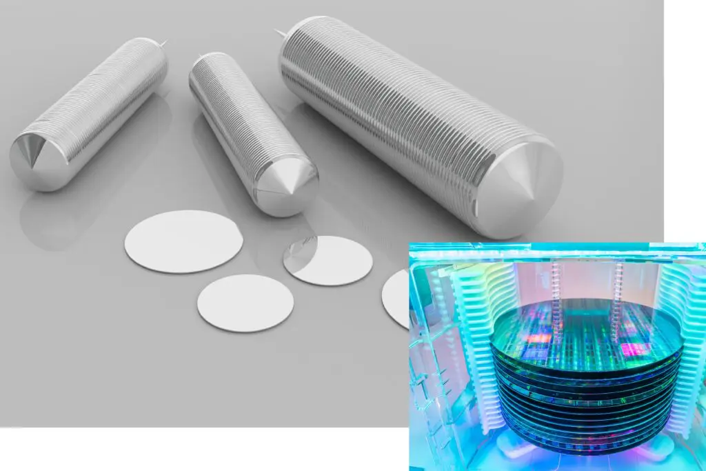 ◎裁断済 ポストシリコン半導体 切断、研磨後の半導体ウェーハの形状（反り）非接触測定 | （株